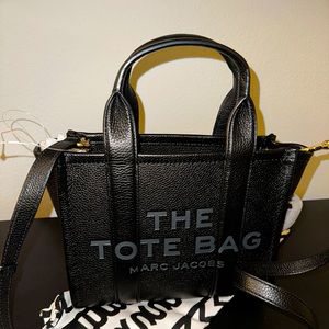 THE LEATHER MINI TOTE BAG